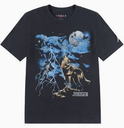 Jordan NC Howl Graphic Short Sleeve Crew