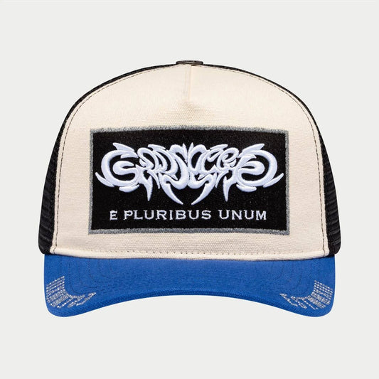 Godspeed GS E Pluribus Trucker Hat Blue Brim