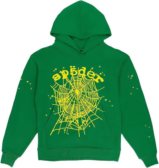 SPIDER hoodie Green/Yellow
