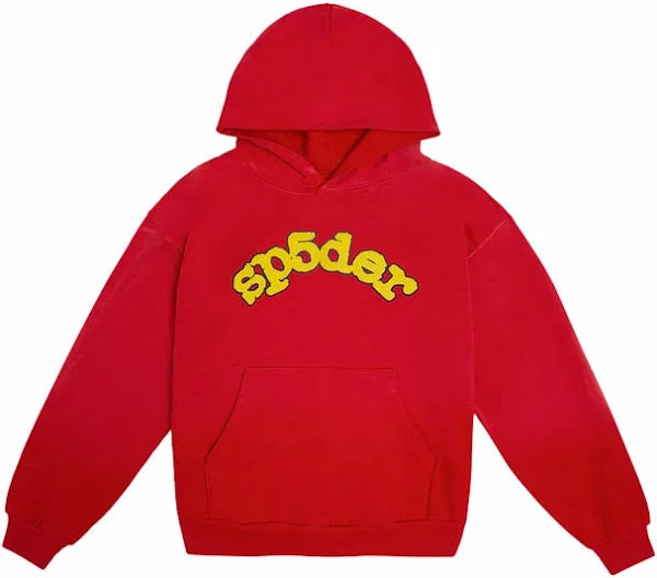 SPIDER OG Logo Red/ yellow Hoodie
