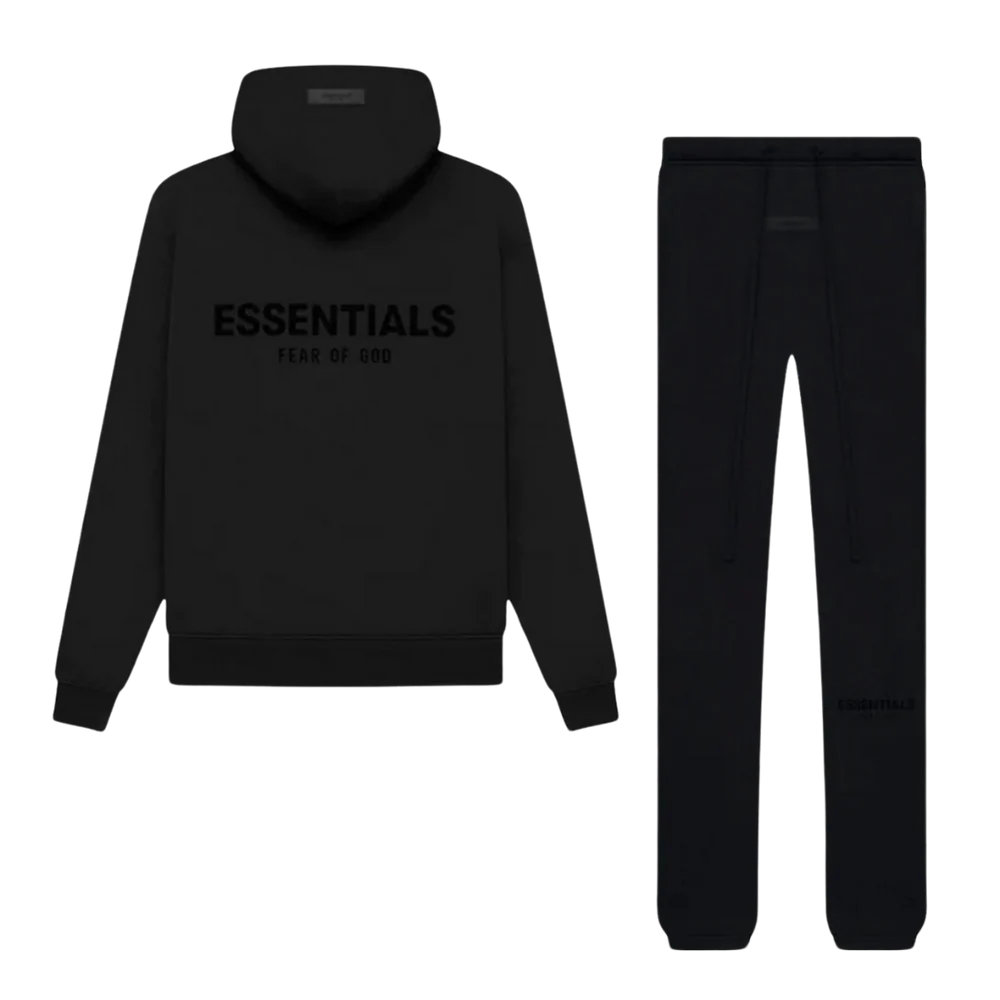 FEAR OF GOD ESSENTIALS LIMO BLACK FULL SET