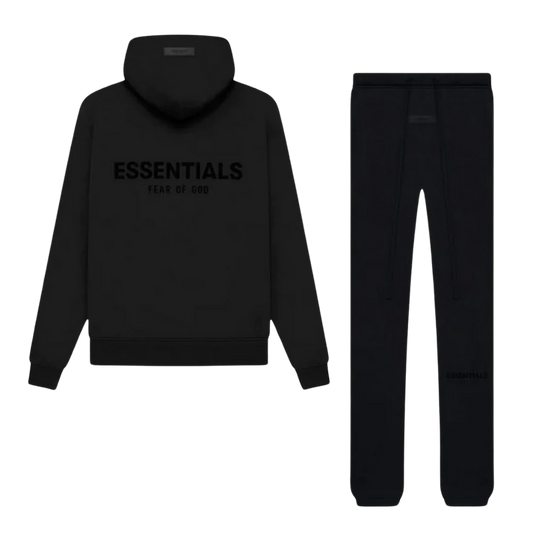 FEAR OF GOD ESSENTIALS LIMO BLACK FULL SET