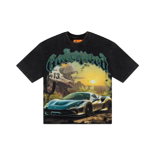 GODSPEED Sunset Drift T-Shirt (Black Wash)