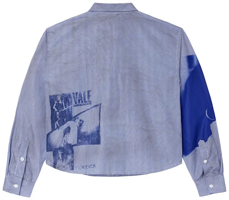 Vale Forever Freedom Button Up 'Stripped/Blue'