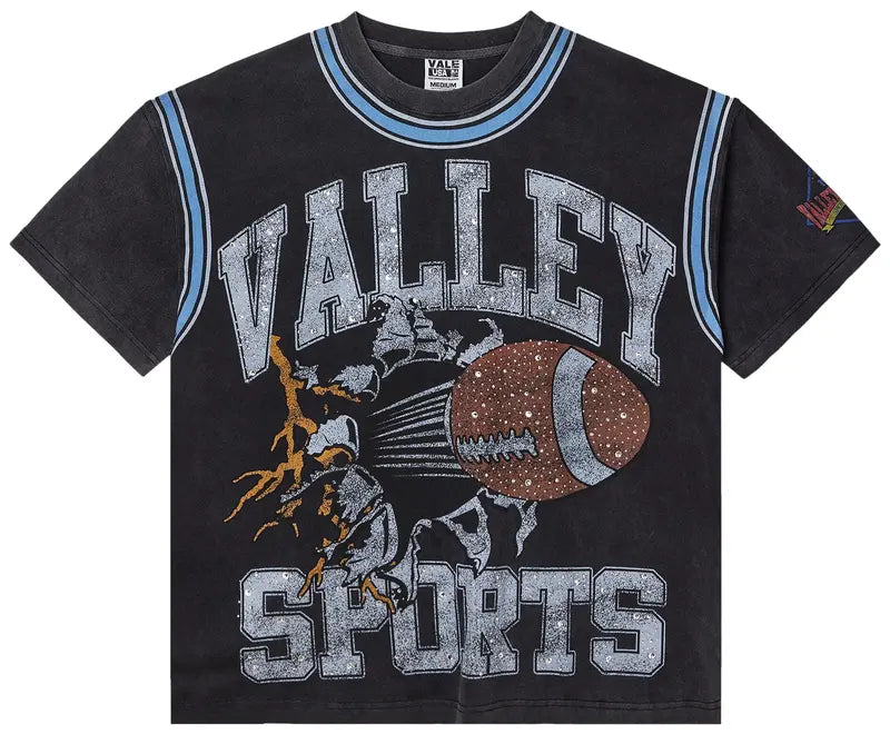 Vale Forever Classic Bling Tee 'Black/Blue'