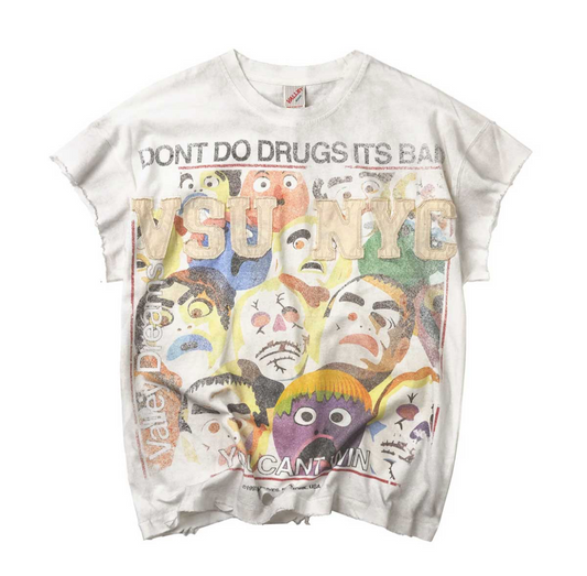 Vale No Drugs Tank (White)