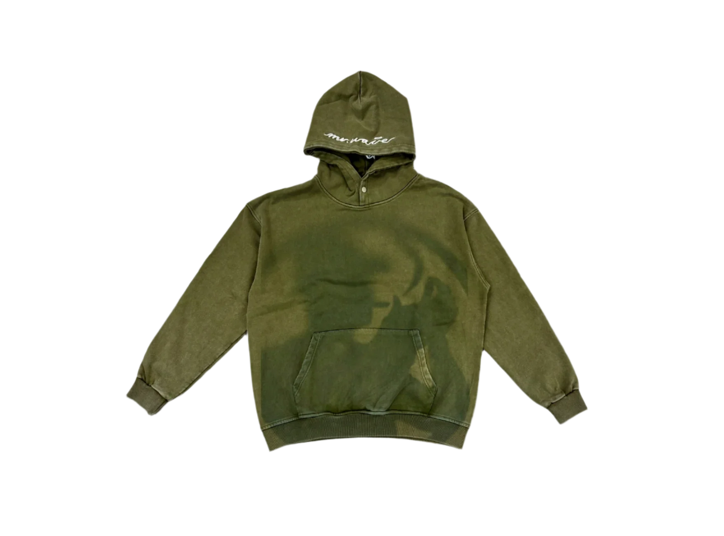 Wave Stoners Dark Olive Hoodie